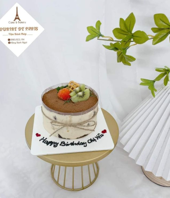 Bánh Tiramisu mẫu 8